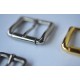 1pc/lot Gold and silver kirsite roller strap buckle, inner diameter 20mm, 25mm