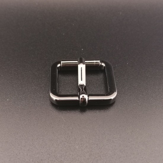 1pc/lot Gold and silver kirsite roller strap buckle, inner diameter 20mm, 25mm