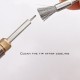 Screen display thread burner