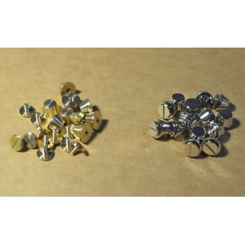 50pc/lot Solid brass bucket foot nail 10mm, 12mm, with screw 50pc/lot Solid brass bucket foot nail 10mm, 12mm, with screw