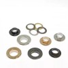 Solid brass flat face eyelet, 100pc/lot