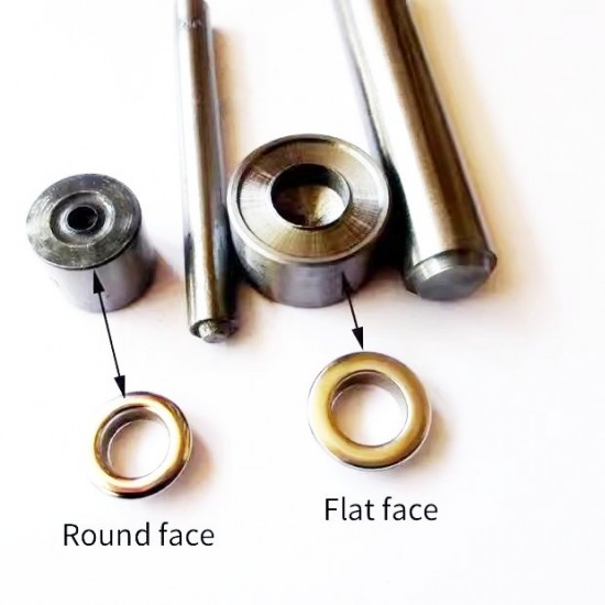 Solid brass flat face eyelet, 100pc/lot