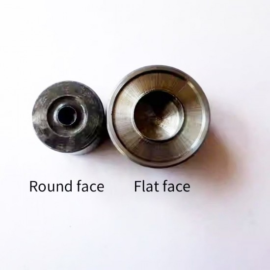 Solid brass flat face eyelet, 100pc/lot
