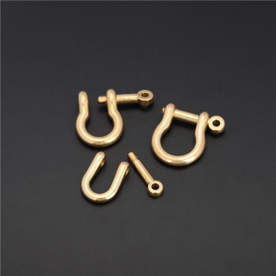 Solid brass horseshoe hook, 5pc/lot