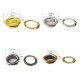 Solid brass round face eyelet, 100pc/lot