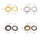 Solid brass round face eyelet, 100pc/lot