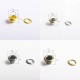 Solid brass round face eyelet, 100pc/lot