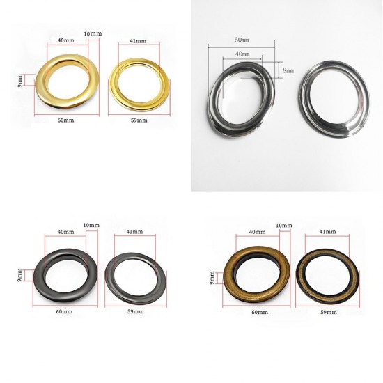 Solid brass round face eyelet, 100pc/lot