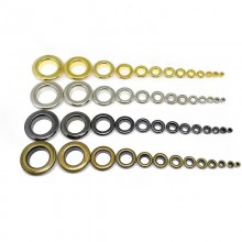 Solid brass round face eyelet, 100pc/lot Solid brass round face eyelet, 100pc/lot
