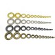 Solid brass round face eyelet, 100pc/lot