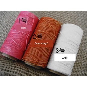 Hand stitching thread, Flat waxed thread, 150D, 260m, 29 color, 1mm