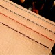 Hand sewing waxed thread