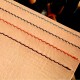 Hand sewing polyester waxed thread