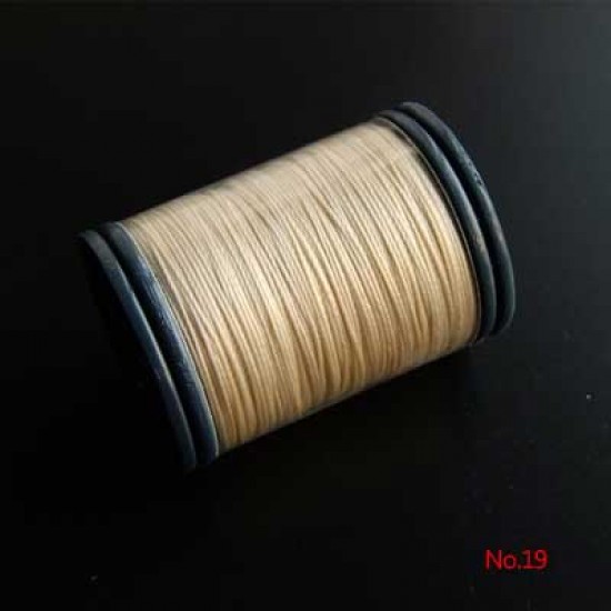 Hand sewing polyester waxed thread