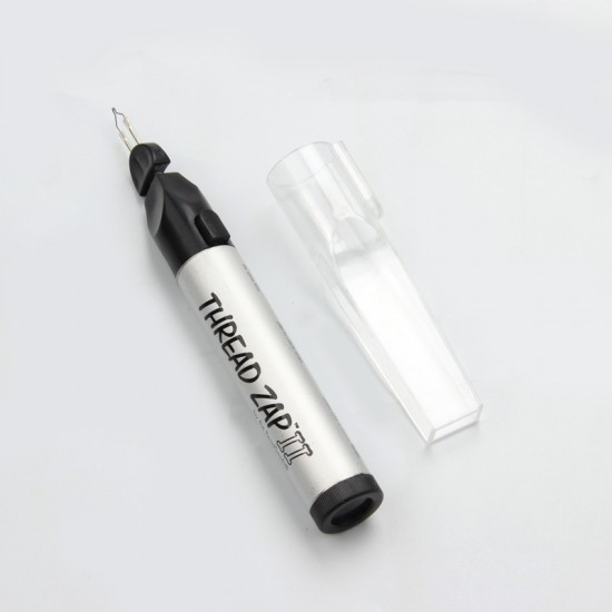 Electronic burn off thread pen