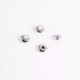 Stainless steel 12.5mm PRYM style convex snaps, 5 kits/lot