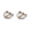 High quality 13mm solid brass women bag needle buckle, 2pc/lot