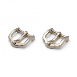 High quality 13mm solid brass women bag needle buckle, 2pc/lot
