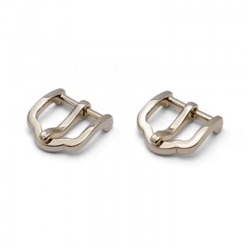 High quality 13mm solid brass women bag needle buckle, 2pc/lot