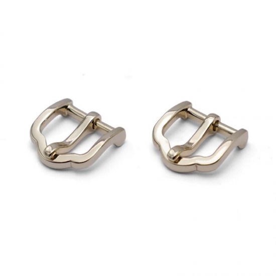 High quality 13mm solid brass women bag needle buckle, 2pc/lot