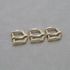 High quality 13mm solid brass women bag needle buckle, 2pc/lot