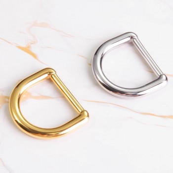 Stainless steel thin bar 20.5mm Dee-ring, 5pcs/lot Stainless steel thin bar 20.5mm Dee-ring, 5pcs/lot