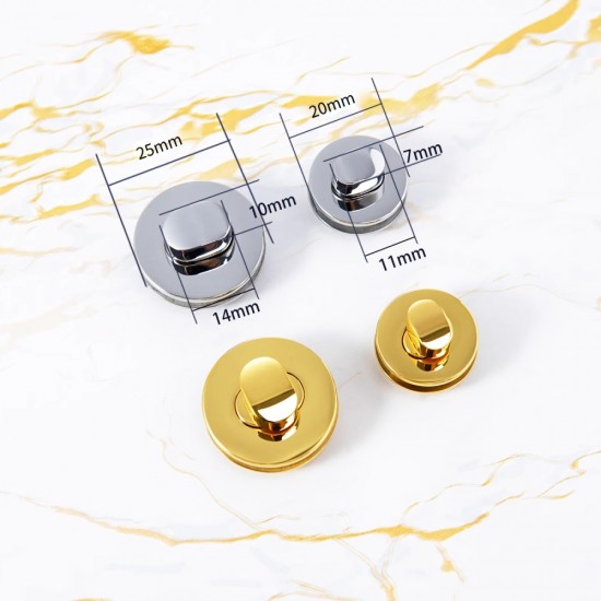 Stainless steel round twist lock 20mm 25mm Stainless steel round twist lock 20mm 25mm