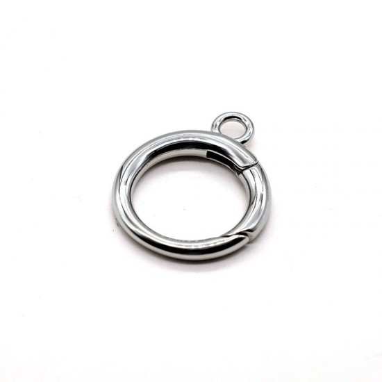 High quality 20mm Stainless steel opening spring ring, 2pc/lot
