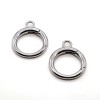 High quality 20mm Stainless steel opening spring ring, 2pc/lot