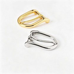 High quality stainless steel 25mm horse hoof waist belt buckle