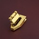 Solid brass 24K plated slot lock twist lock Solid brass 24K plated slot lock twist lock