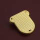 Solid brass 24K plated slot lock twist lock Solid brass 24K plated slot lock twist lock
