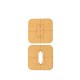 Solid brass 24K plated slot lock twist lock Solid brass 24K plated slot lock twist lock