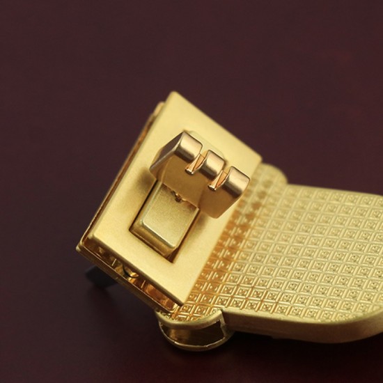 Solid brass 24K plated slot lock twist lock Solid brass 24K plated slot lock twist lock