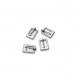 High quality 5.5mm stainless steel mini needle buckle, 4pc/lot