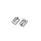 High quality 5.5mm stainless steel mini needle buckle, 4pc/lot