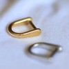 8mm nano stainless steel high quality D-ring, Dee-ring 10pc/lot