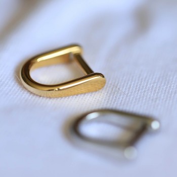 8mm nano stainless steel high quality D-ring, Dee-ring 10pc/lot
