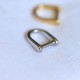 8mm nano stainless steel high quality D-ring, Dee-ring 10pc/lot