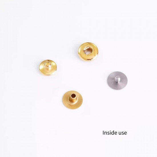 Stainless steel 9.2mm PRYM style convex snaps, 5 kits/lot Stainless steel 9.2mm PRYM style convex snaps, 5 kits/lot