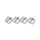 High quality 9mm stainless steel mini needle buckle, 4pc/lot High quality 9mm stainless steel mini needle buckle, 4pc/lot