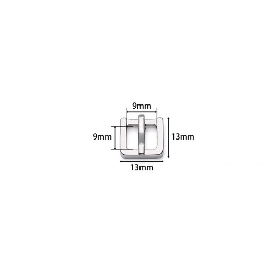 High quality 9mm stainless steel mini needle buckle, 4pc/lot High quality 9mm stainless steel mini needle buckle, 4pc/lot