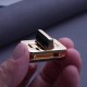 Alloy square twist harp lock