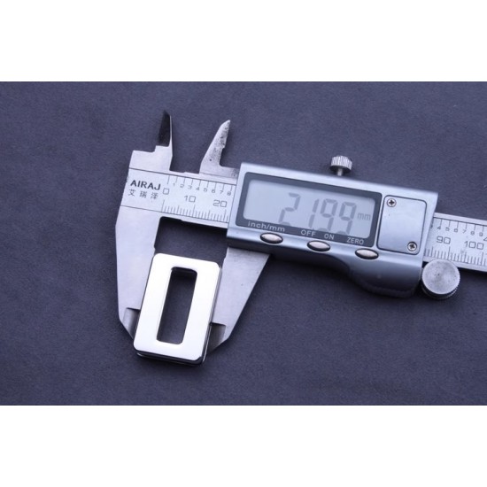 Alloy square twist harp lock