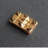Alloy square twist lock