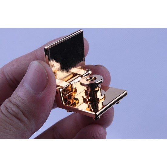 Alloy thimble hasp lock