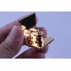 Alloy thimble hasp lock