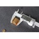 Alloy thimble hasp lock