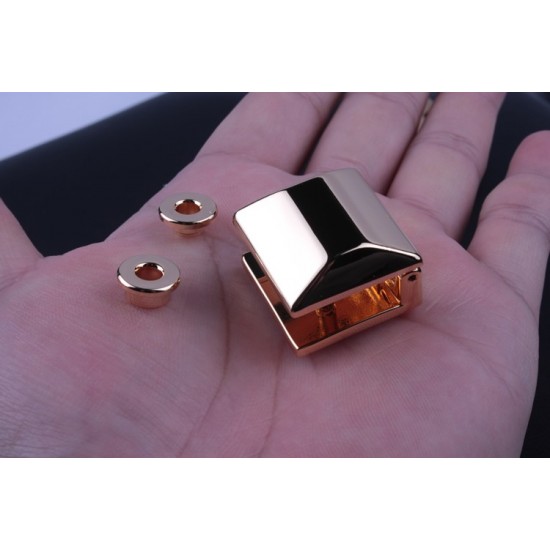 Alloy thimble hasp lock