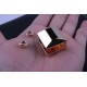 Alloy thimble hasp lock